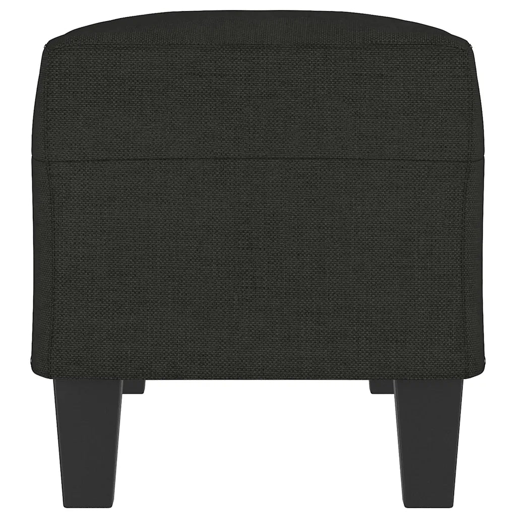 Panca Nera 100x35x41 cm in Tessuto