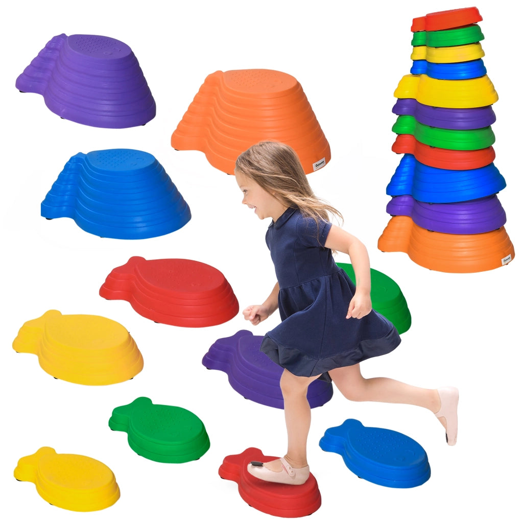 Pietre da Giardino Balance-Steine ¨C zephmum ¨C 11 Pezzi Stapelbar Antiscivolo