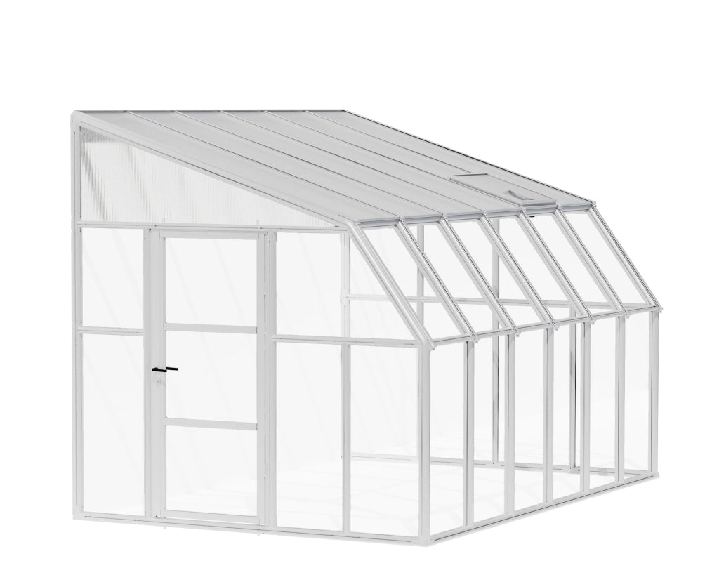 Veranda in Policarbonato Sun Room 2.7X3.8 m Bianco