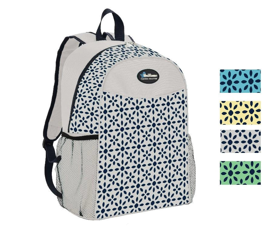 Borsa frigo Termica Mare a Zaino fantasy Capacità 24 litri Uniflame 4 Colori