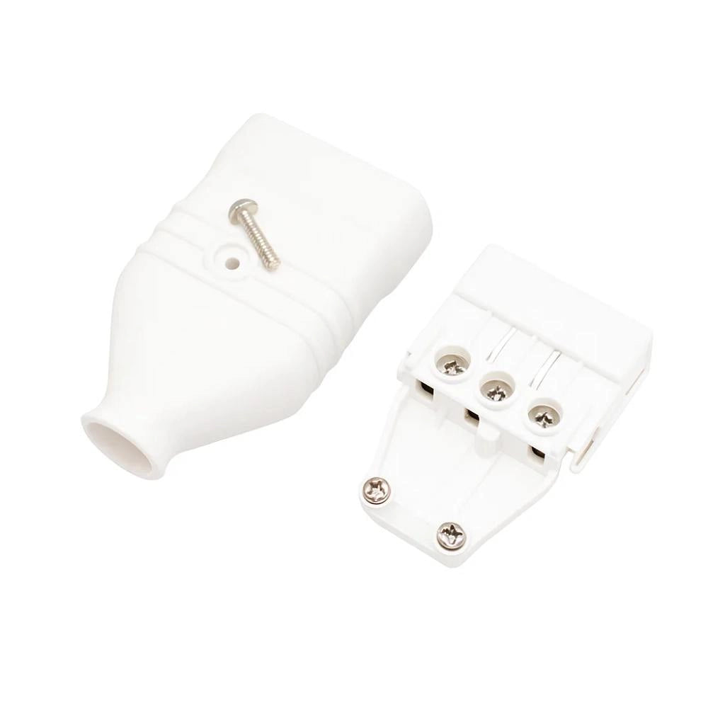 Presa antischiacciamento ecova 30363 bipasso 10/16a in pvc bianco