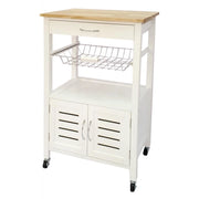 CARRELLO CUCINA RIVER CON RUOTE 56X36X85CM CASACOLLECTION