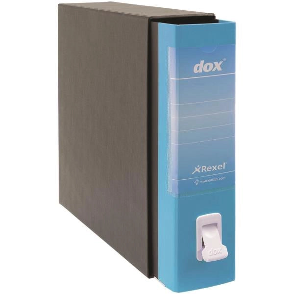 Esselte dox 2 raccoglitore ad anelli a4 nero, blu - D26201