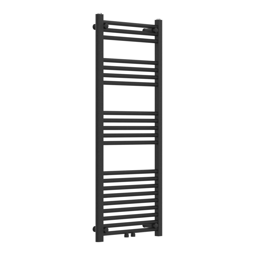 Radiatore scaldasalviette da bagno acciaio 120 x 50 cm nero 03_0010416