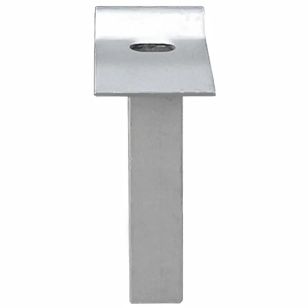 Cancello da Giardino in Rete di Acciaio Zincato 300x150 cm Grigio 143365