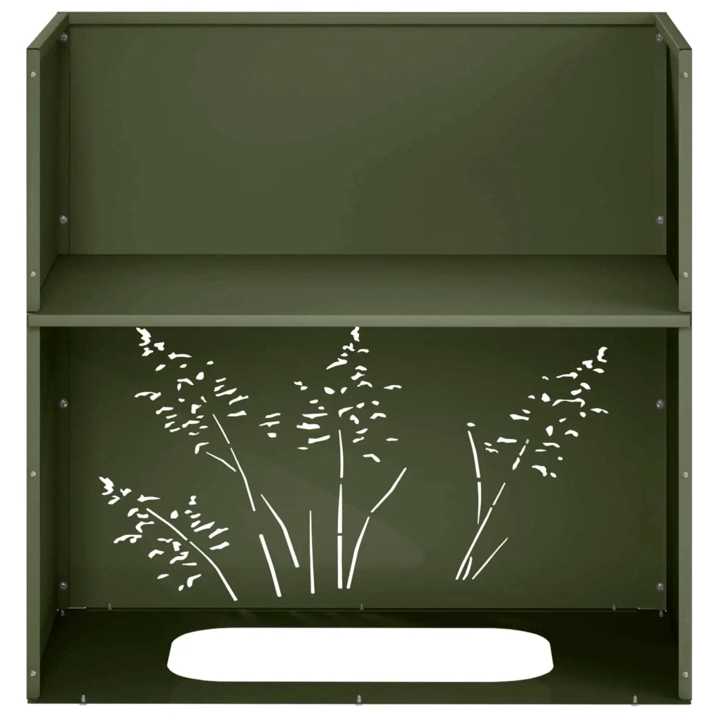 Vaso da giardino Verde Oliva 50 x 30 x 49 cm 8005812