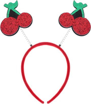 Cintura estiva a forma di ciliegia per donna con design a ciliegia, accessorio per festa estiva