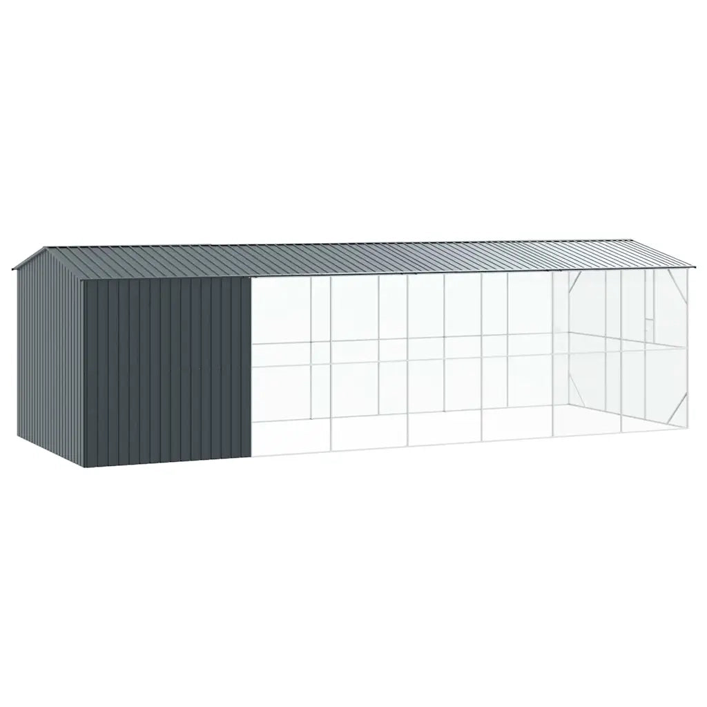 Gabbia per uccelli Antracite 860 x 310 x 247 cm Acciaio zincato 3325164