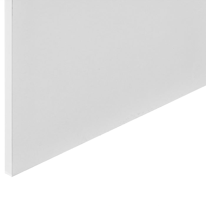 Scrivania per Computer da Ufficio Cemento e Bianco Lavoro Studio PC 160x80x74cm