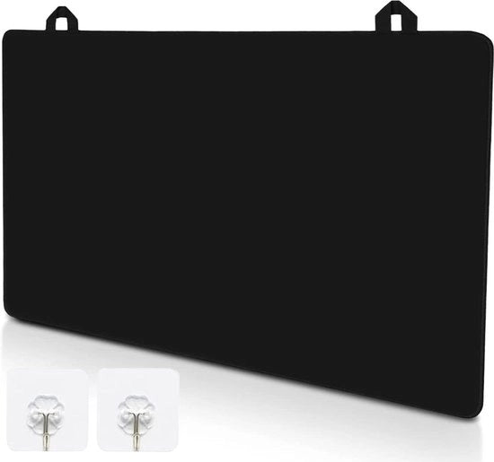 Copertura per piastra elettrica in ceramica 615 x 53 cm - mat di silicone multifunzionale - piastra elettrica inductiva antiscivolo e resistente ai graffi - nero