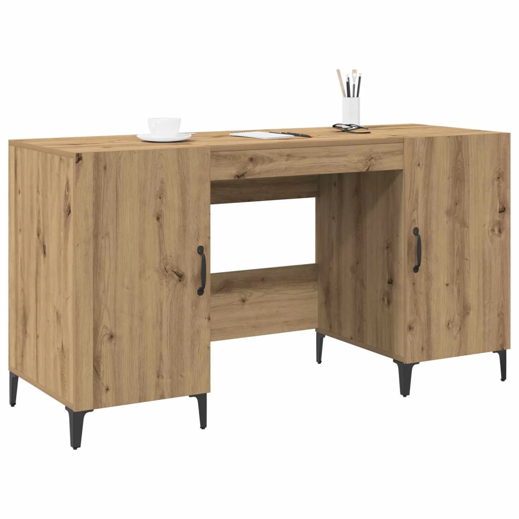 Scrivania Rovere Artigianale 140 x 50 x 75 cm Legno multistrato 8004203