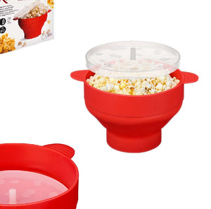 Macchina Popcorn in Silicone Cottura in Microonde Facile da utilizzare BPA Free
