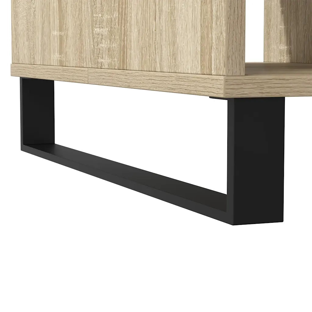 Tavolino da Salotto Rovere Sonoma 104x60x35cm Legno Multistrato 827095