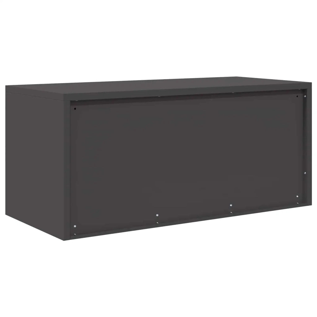 Armadio Nero 90 x 40 x 40 cm Acciaio 891628