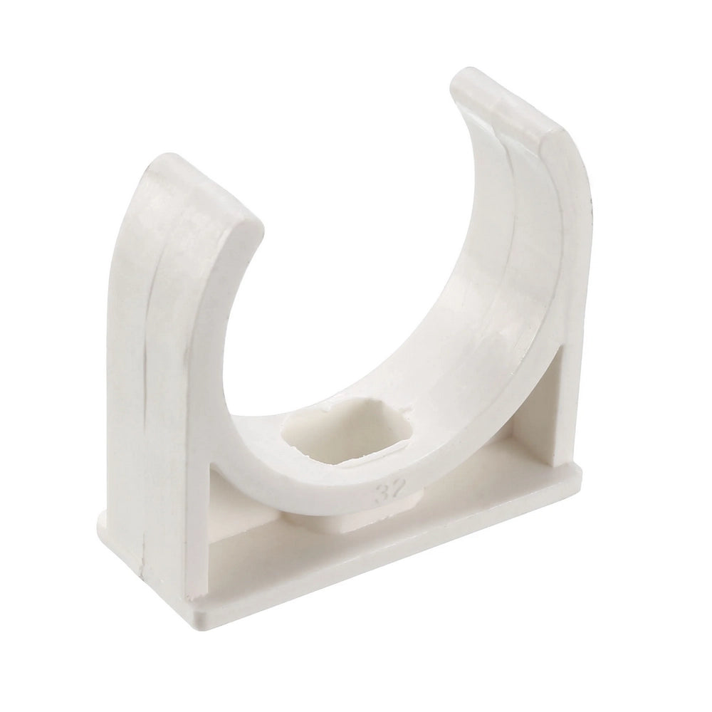 Aquariumline Staffa portatubo in PVC bianco Ø32mm