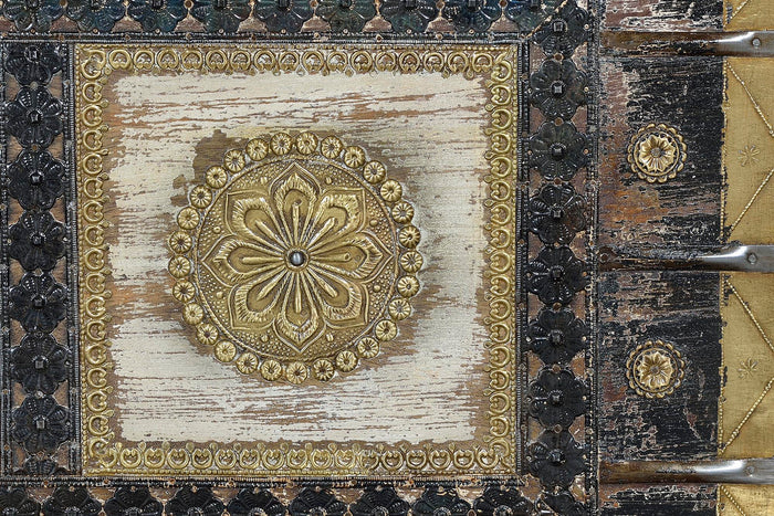 Specchio in alluminio ramato