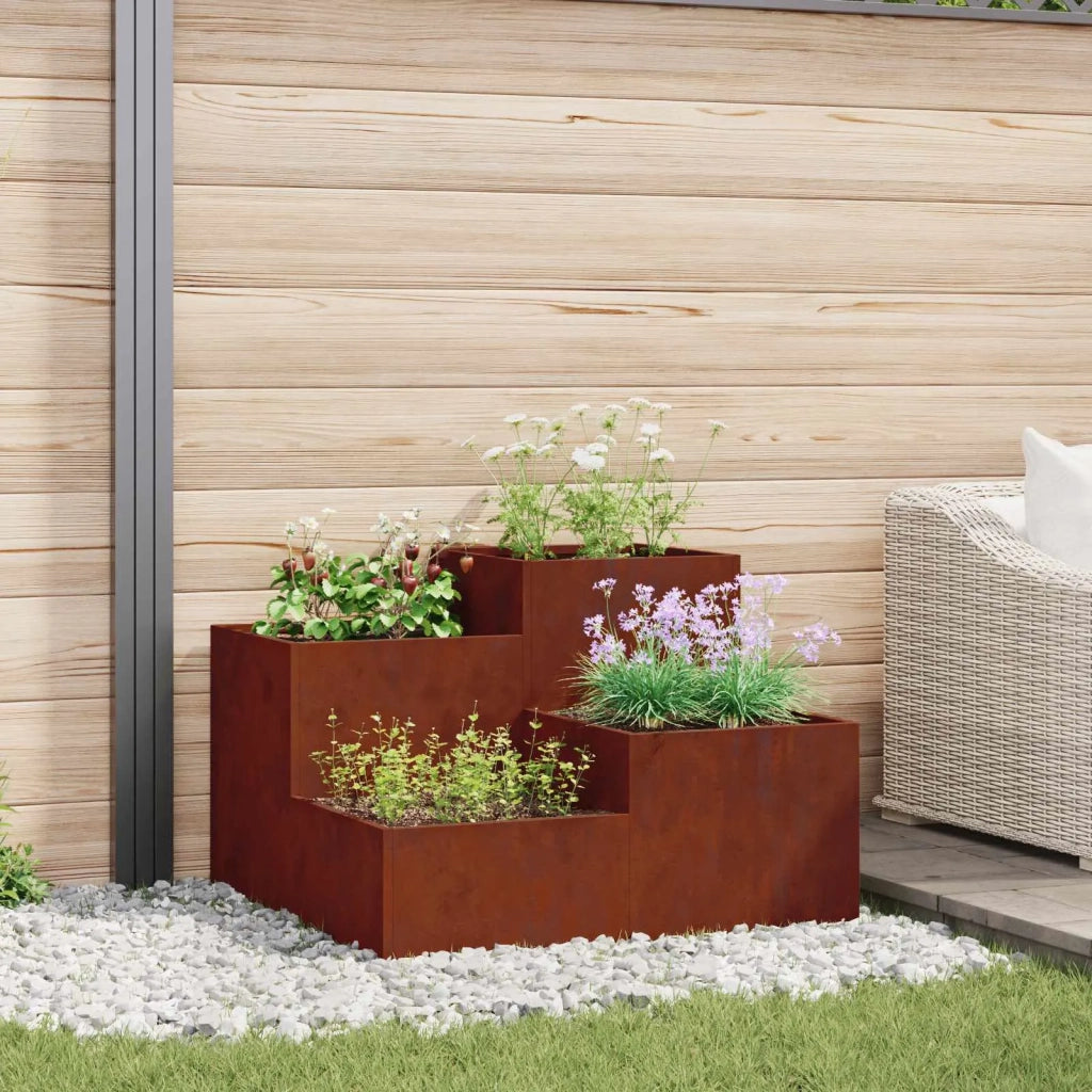 Vaso da giardino Ruggine 100 x 100 x 60 cm