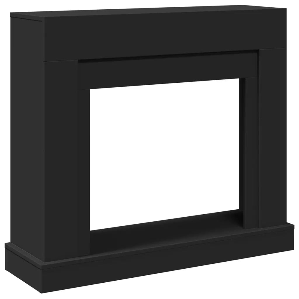 Cornice per Camino Nera 100x30x87,5 cm in Truciolato CFW8227401