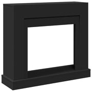 Cornice per Camino Nera 100x30x87,5 cm in Truciolato CFW8227401