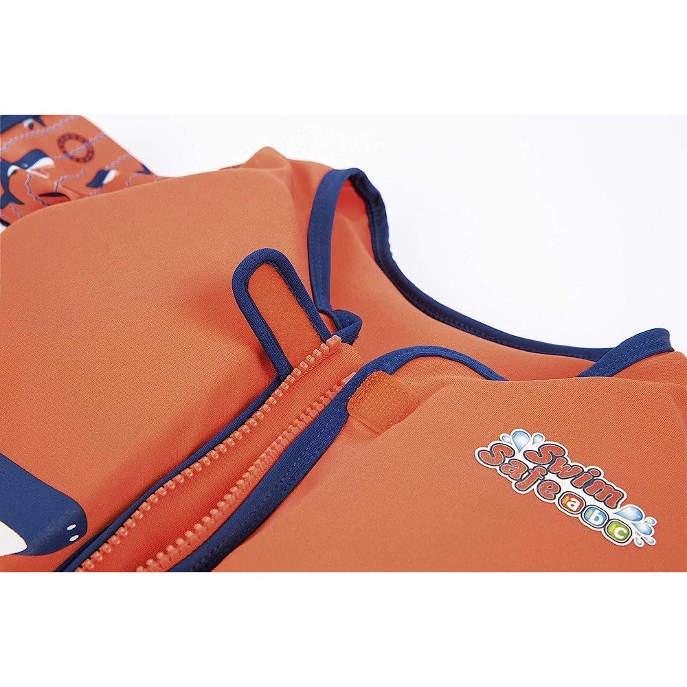 Trade Shop - Giubbotto Salvagente Giubbetto Swim Safe Gilet Gonfiabile Bambini Maniche 32147 -