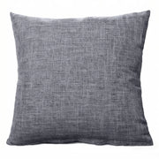 2 pezzi di coprifuoco decorativo per cuscini - stile rustico di fattoria Boho arredamento - fodera di cuscino in lino spesso - fodera quadrata per cuscino - con cerniera invisibile - adatto per divano letto, ufficio (40x40 cm)