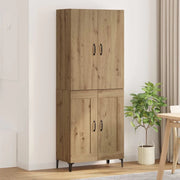 Credenza-Buffet-Armadio da cucina Rovere artigianale 69,5 x 34 x 180 cm 507699