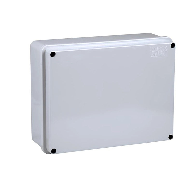 Scatola di Derivazione Stagna IP56 con Coperchio a Viti, Pareti Lisce (240X190X90mm)