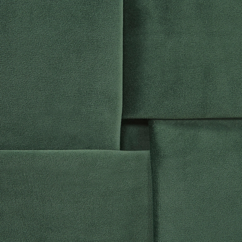 Letto imbottito matrimoniale 160 cm 6 testiera verde velluto gambe dorate