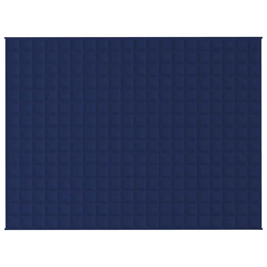 Coperta Ponderata Blu 150x200 cm 7 kg Tessuto 350738