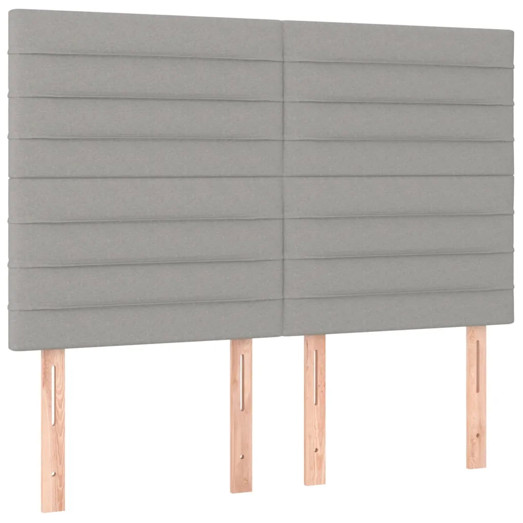 Giroletto senza Materasso Grigio Chiaro 140x200 cm Tessuto 3125138