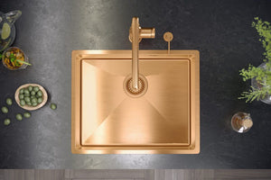Lavello In Acciaio Anthony 60 Copper