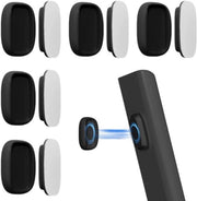 Set di 5 Supporti a Distanza Magnetici | Supporto in Silicone per Telecomandi di TV, Ariacondizionata e Ventilatori | Nero