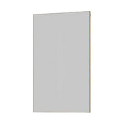 Cogne, Specchio kit Fissaggio a Muro Incluso, 51x83h cm Marrone