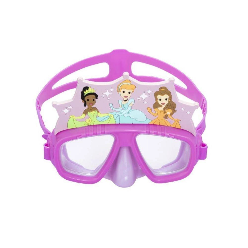 Trade Shop - Maschera Disney Principesse Per Bambini Regolabili Nuoto Piscina Mare Estate -