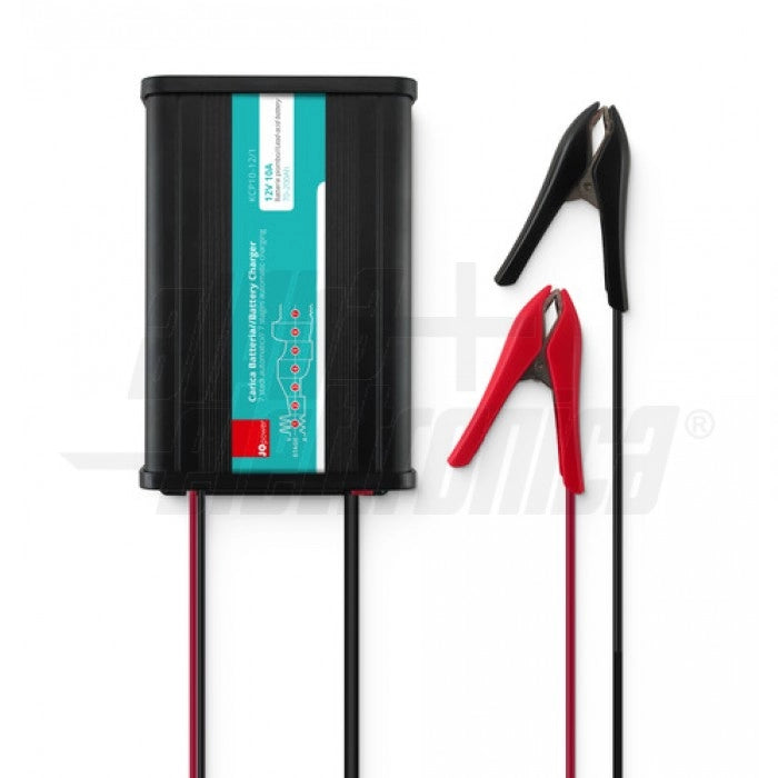 KCP10-12 Caricabatteria Jopower 12V 10Ah per batterie a 12V da 70 a 200 Ah