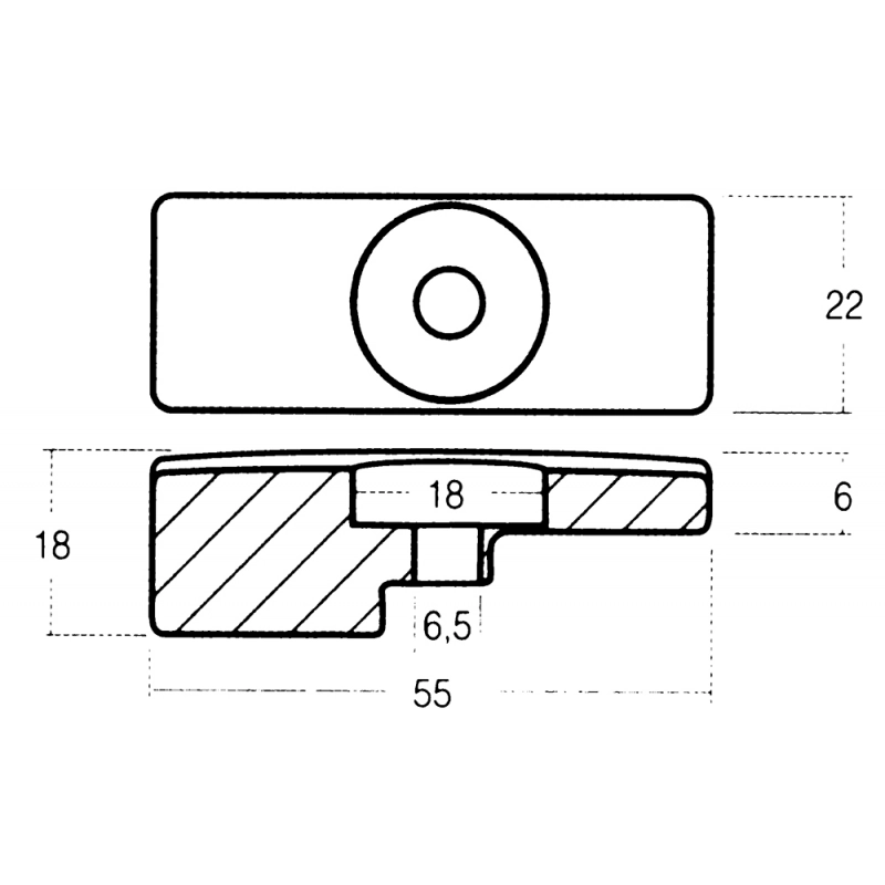 PIASTRINA AL 90-115 HP DF115-140