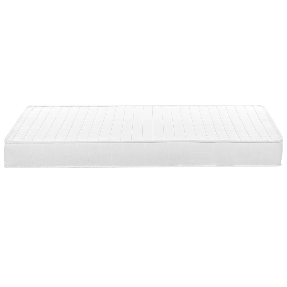 Materasso rigido a molle insacchettate con schiuma viscoelastica a 7 zone 140 x 200 design moderno