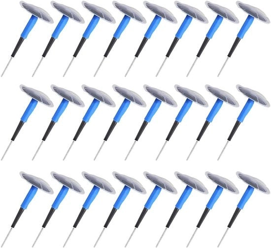 Pompa di ricambio universale per pneumatici senza aria, 24 stck, 36 * 4 mm, blu, per auto, motocicletta e altri veicoli