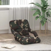 Sedia a pavimento regolabile Verde militare 58 x 62 x 58 cm 42028132