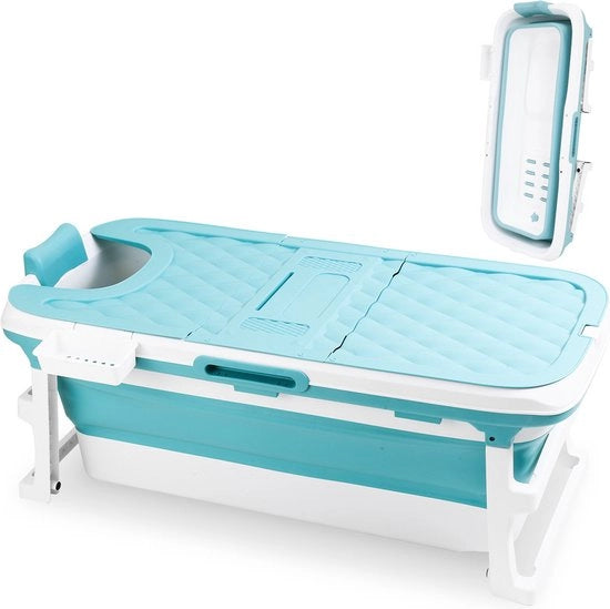 Bagno pieghevole XL 132cm - Bagno per adulti - Bagno per la doccia - Bagno per ghiaccio