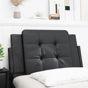 Cuscino Testiera-Cuscino per Testiera Zadar Nero 90 cm in Similpelle