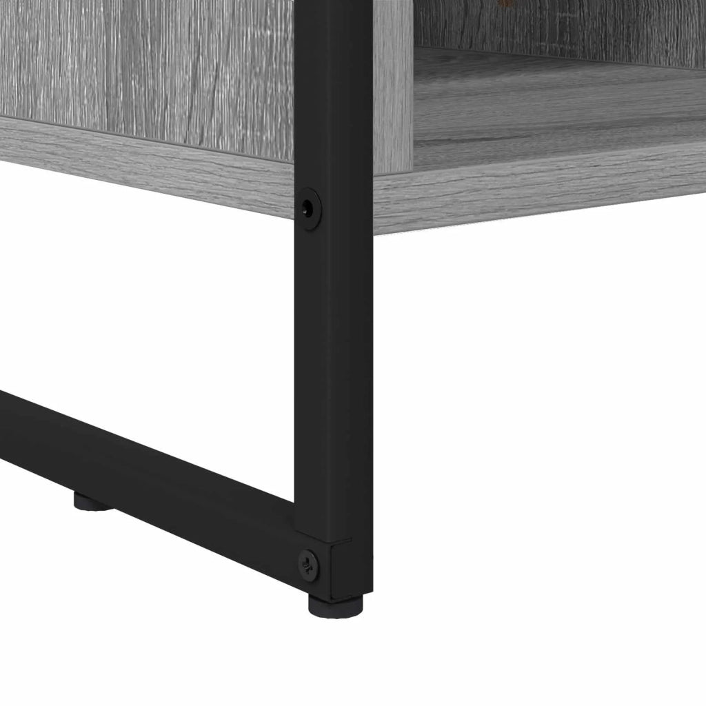 Mobile TV Grigio Sonoma 100 x 36 x 49,5 cm Legno multistrato 886507