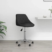 Sedia da Ufficio Girevole Nera in Similpelle 335190