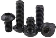 Viti a inbus con testa a bollo - 20 pezzi - Acciaio carbonio classe 10,9 - M6 x 16 mm - Resistente alla corrosione - Finitura di alta qualità - Viti a inbus con anelli di espansione