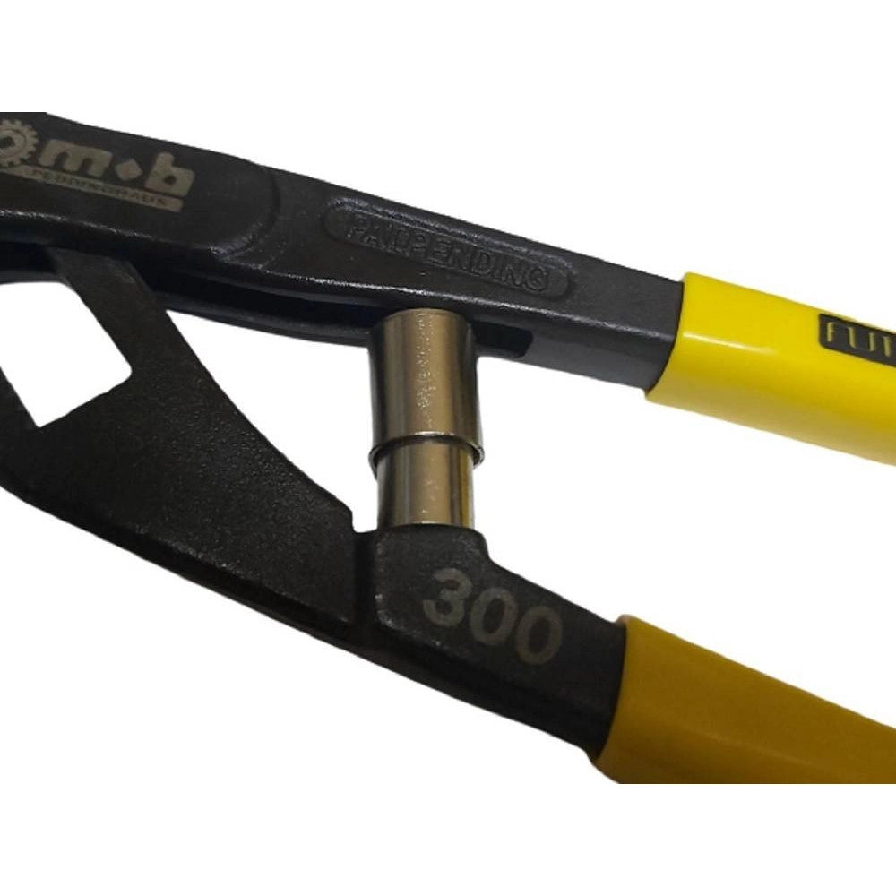 Trade Shop - Chiave 240 Mm A Becco Auto Regolabile Pinze Gira Tubo Dadi Regolazione -