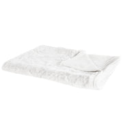 Coperta decorativa copriletto Plaid da Soggiorno 180 x 220 cm bianco camera da letto