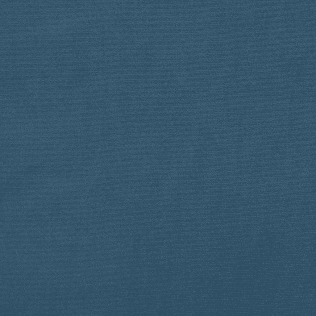 Giroletto a Molle con Materasso Blu Scuro 160x200 cm in Velluto 3143095