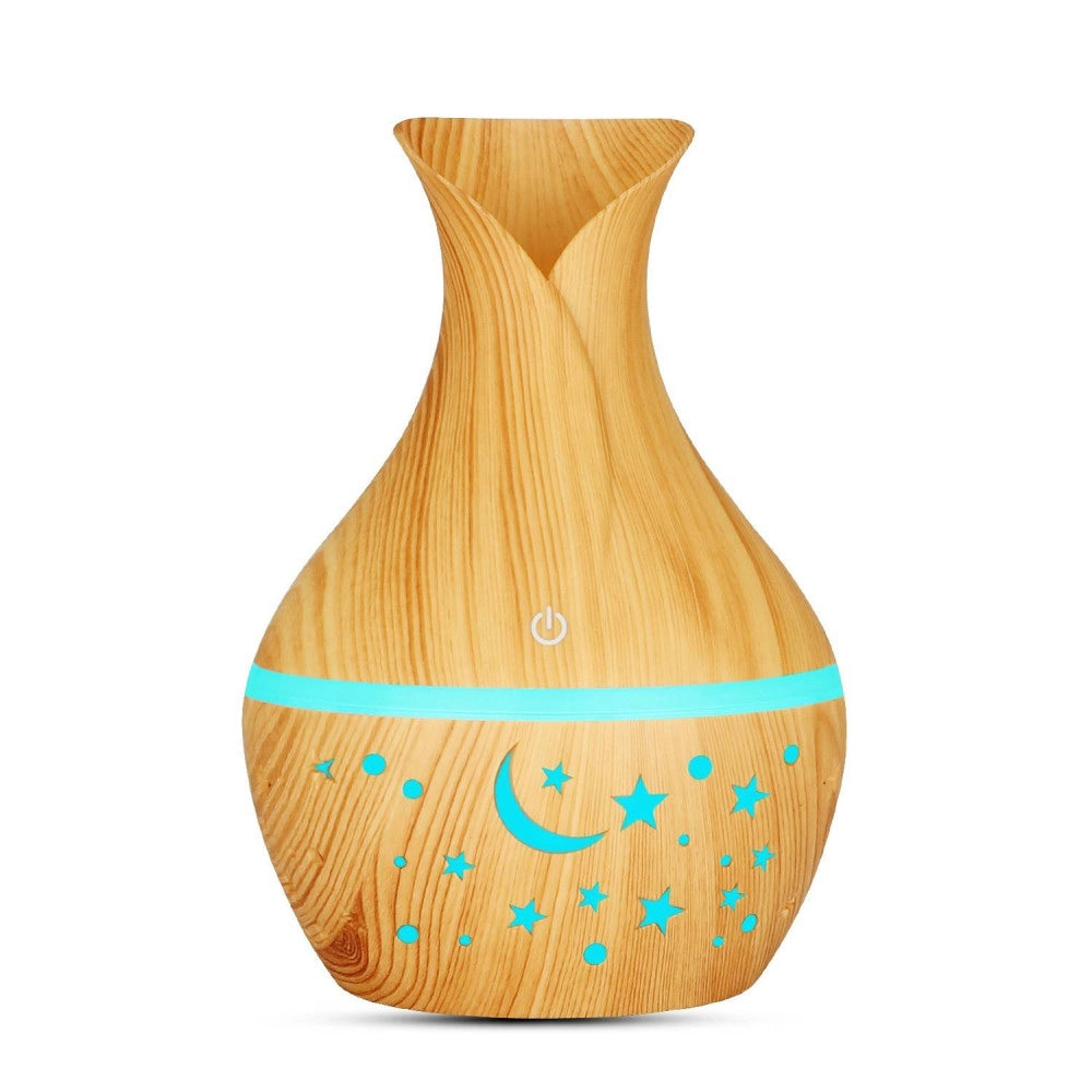 Trade Shop - Umidificatore Ultrasuoni Diffusore Di Aromi Oli Essenziali Per Aromaterapia Achi -