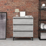 Credenza-Buffet-Armadio da cucina Grigio Sonoma 60x35x69 cm in Legno Multistrato