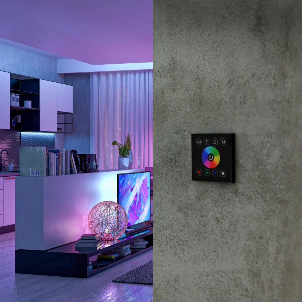 Dimmer touch RGBW 4 canali da incasso 12-24V Polux